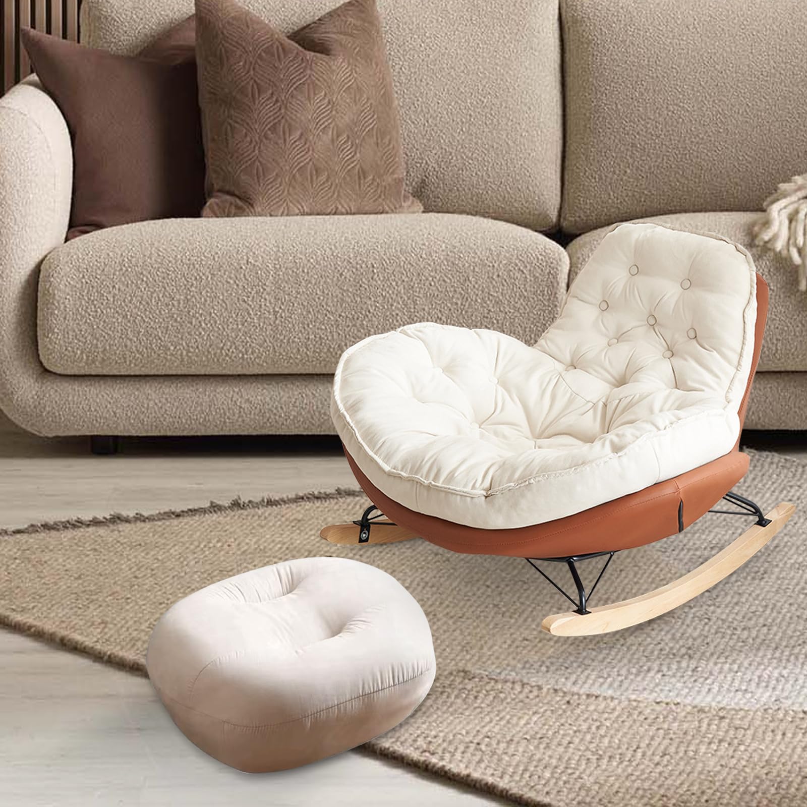 Amazon.com: GVCSTXP Single Sofa Chair, Penguin Rocking Chair, Lazy
